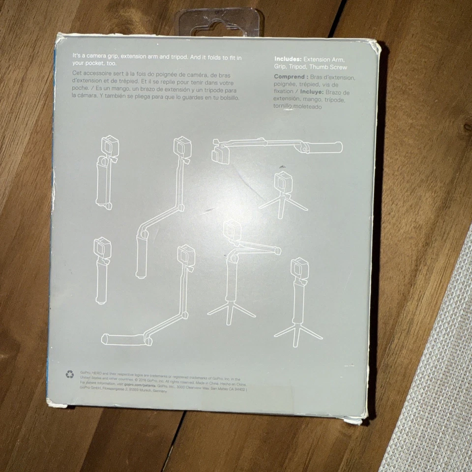 GoPro AF AEM 001 3-WAY GRIP ARM TRIPOD NEW - Image 2 of 2