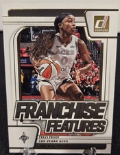 2026 Panini Donruss WNBA Jackie Young #8 Franchise Features PRESS PROOF Aces