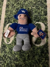 Vintage 1999 Stuffins NFL Kickoff New England Patriots 8" Plush  w/ Tag NOS