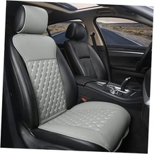 Car Seat Cover, Luxury Car Protector, Universal 1Piece -Diamond- Light Grey