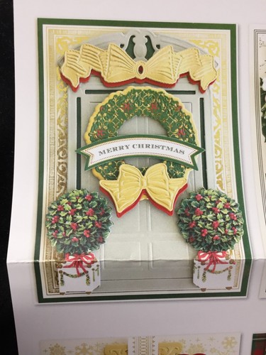 Anna Griffin 3D FUSTELLE CORONA E FIOCCO - 6 fustelle con fustelle ombra ***NUOVO*** #455 - Foto 4 di 10