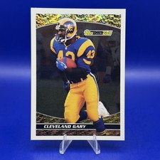 1993 Topps Football Cleveland Gary Topps Black Gold #10 Los Angeles Rams