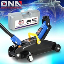 2 Ton For Truck Suv Pickup Pump Lift Steel Low Profile Hydraulic Floor Jack Blue