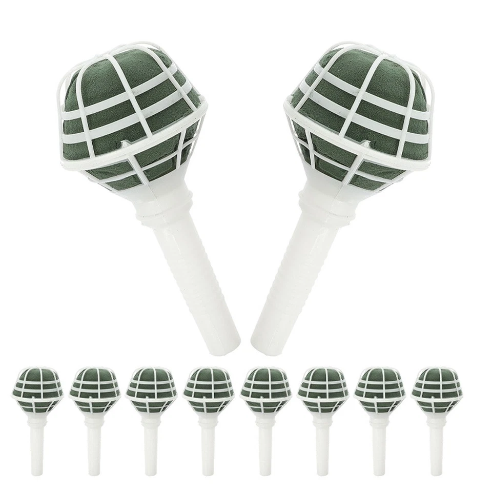 Soporte para flores de boda 18 piezas: mango de ramo de novia con espumas de alta absorción Foto 2 de 4