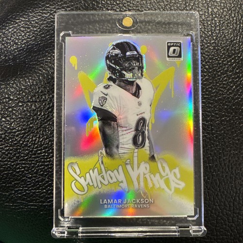 2025 Donruss Optic Lamar Jackson Base (RAW)