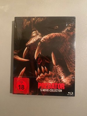 PREDATOR 5 MOVIE - COLLECTION BLU - RAY UNCUT NEU OVP IN FOLIE