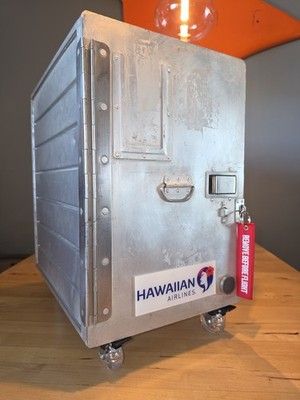 Hawaiian Airlines Flugzeugtrolley, Bord Box, Airbus, Boeing Incl Inhalt