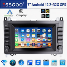 DAB+ Carplay Autoradio Android 12 F&uuml;r Mercedes Benz Vito W639 B Klasse W169 W245