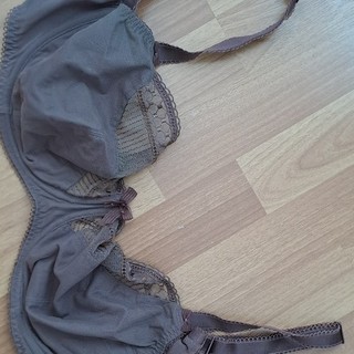Bravissimo 34G Brown Lace Full Cup Underwired Alana Bra Adjustable Hook & Eye