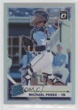 2019 Panini Donruss Optic Rated Rookies Holo Prizm Michael Perez #78 14xw