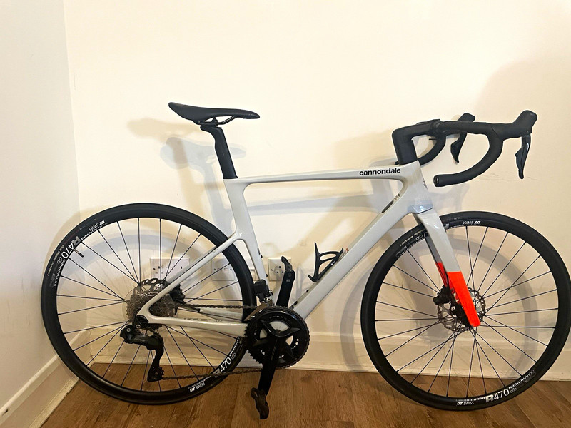 Cannondale SuperSix EVO 3 Carbon | 54cm | Shimano 105 Di2 | 2023 | Chalk