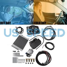 Cool&Heat DC 12V Underdash Electric Air Conditioner Universal Auto Car A/C Kit