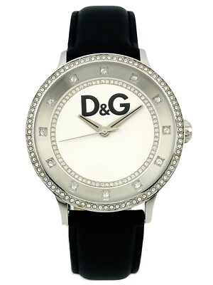 Dolce & Gabbana Women's DW0515 PRIME TIME Sparkling Stones Black