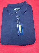 Navy universal brand polo