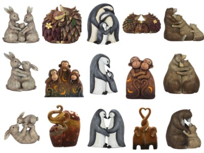 VERSCHIEDENE BRANDNEUE NIEDLICHE HARZTIERE GESCHENK ORNAMENT ZUHAUSE ETHISCHE BESCHAFFENHEIT