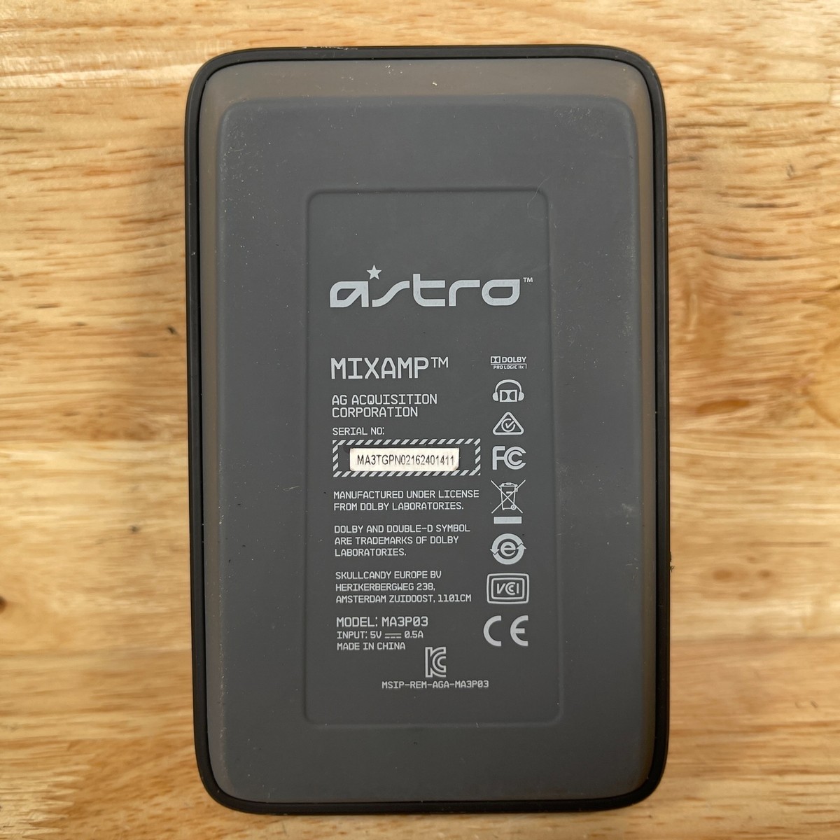ASTRO MA3P03 Black A40 TR Gaming MixAmp Pro Volume Control