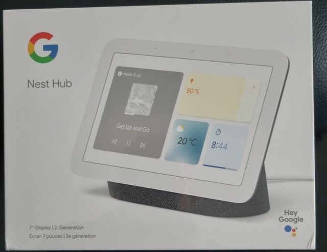 Google Nest Hub 2 Gen Carbón