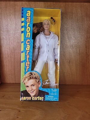 2001 Aaron Carter Play Along Doll White Outfit Very Rare