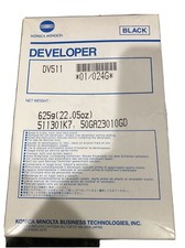 GENUINE KONICA MINOLTA DV511 BLACK DEVELOPER