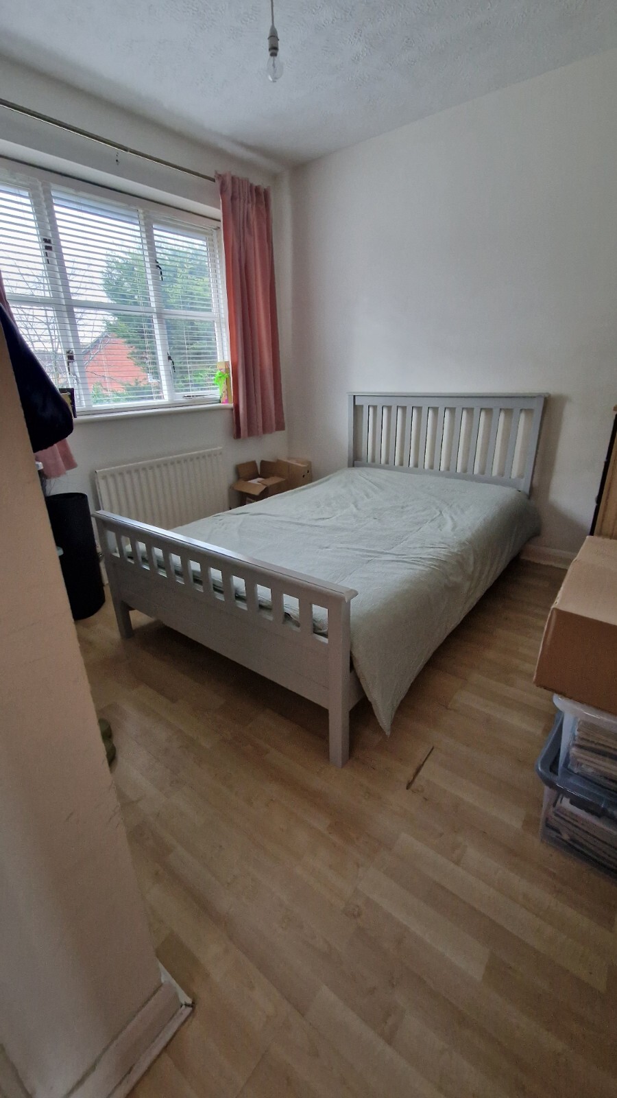Grey Small Double Bed eBay