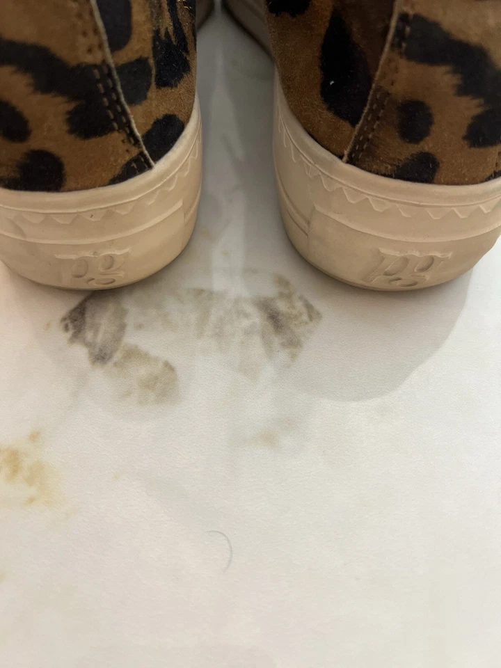 Zapatillas deportivas Paul Green Bixby para mujer talla 8,5 EE. UU. plataforma marrón leopardo (6 Reino Unido) Foto 4 de 4