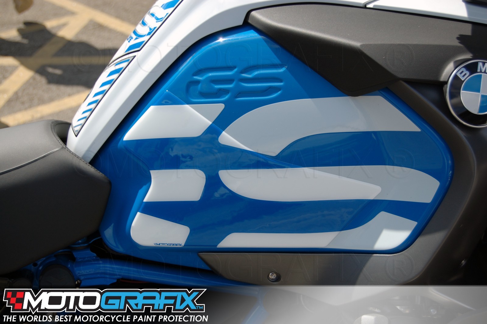 Motografix 3D Gel Knee Pad Tank Protector For BMW R1200GS Adventure Rallye 2018