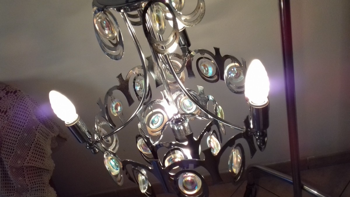 LUSTRE DE GAETANO SCIOLARI 1970 | | Architecture D'interieur et Studio