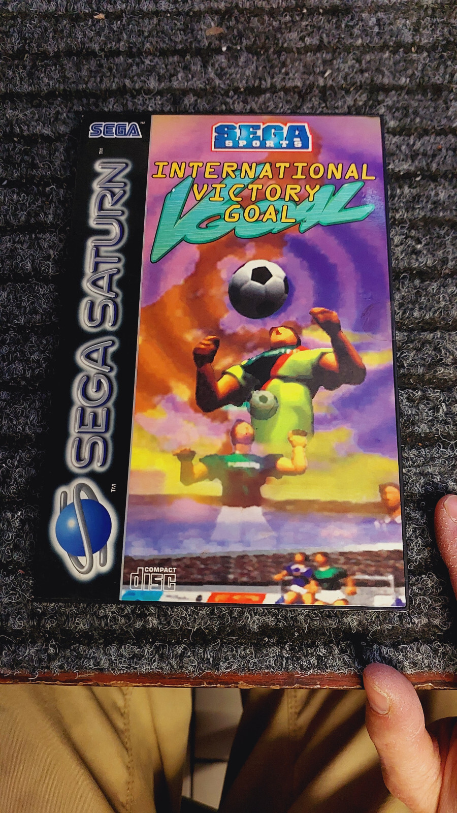 International Victory Goal Complet sur SEGA Saturn
