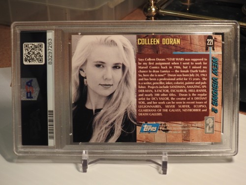 1994 Star Wars Galaxy #221 - Colleen Doran - Series 2 - PSA 6 - Picture 2 of 2