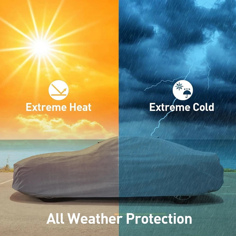 Cubierta de coche impermeable serie DaShield Ultimum para Mercedes-Benz 190B 1959-1961 Foto 2 de 4