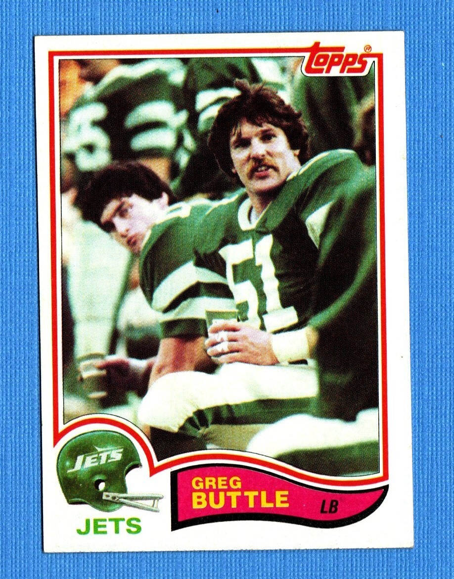 1982 Topps #164 Greg Buttle NM Jets