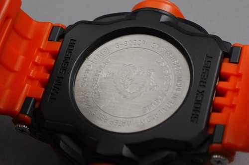 CASIO G-SHOCK RISEMAN G-9200R Rescue Orange Quartz Men's Watch - Picture 11 of 11