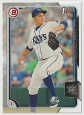 2015 Bowman Prospects #BP67 Matt Andriese 1st - Tampa Bay Rays