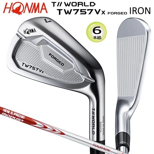 HONMA Golf Tour World '22 TW757Vx FORGED irons 6-pair set for
