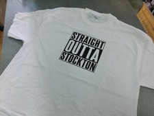 Straight Outa Stockton TShirt XL Original and New Never Worn!