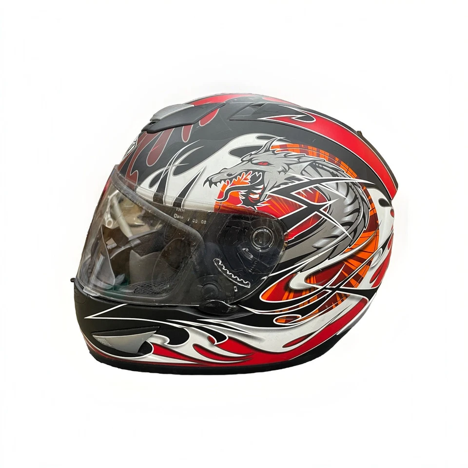 Cascos de motocicleta THH Face aprobados por SNELL & DOT APROBADOS TALLA XL Foto 2 de 4