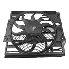 Radiator Condenser Cooling Fan Assembly for BMW 740i 740iL 750iL Z8 64546921383