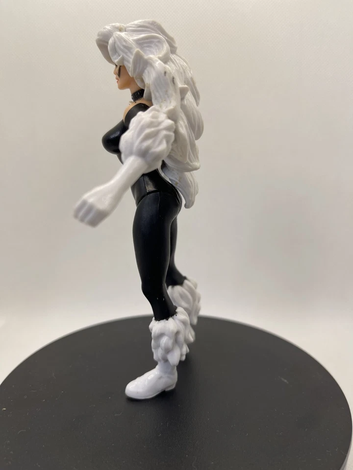 Figura de acción Spider-Man serie animada gato negro juguete Marvel 1996 Foto 2 de 4