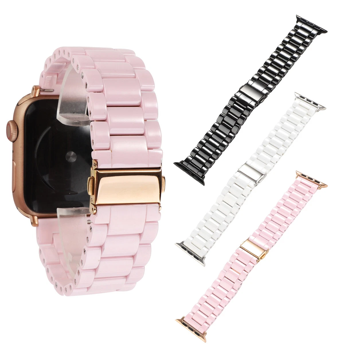 Pulseira Para Apple Watch 42 / 44 / 45 / 49MM Ultra Fit - Rosa