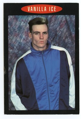 Vanilla Ice Popular Rap Music Postcard | eBay
