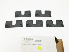 Lot of 5 New Gould U09365 Fuse Block End Plates 250V 60A