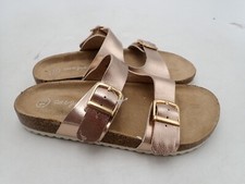 Kids Drew Slip-On Footbed Sandals Cat Jack Rose Gold size 13