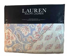 Ralph Lauren Cosima Floral King Duvet Cover Shams Set 3 Piece Pink Polo 350 NEW
