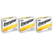 12 x AA Energizer Industrial Alkaline Batteries 1.5V (EN91)