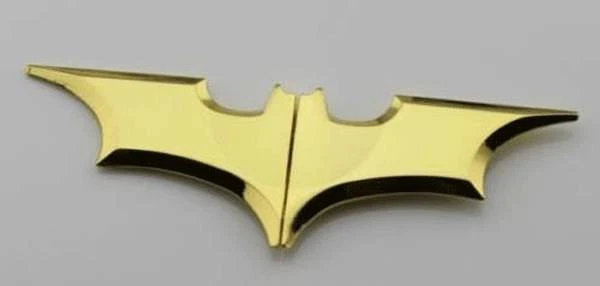 Matte Batman Money Clip Badge Magnetic Folding Gold With Gift Box – US095 - Image 2 of 4