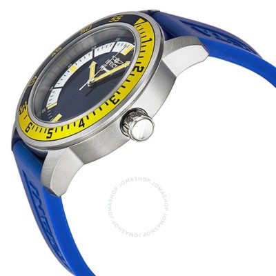 New Mens Invicta 7461 Signature II Blue Dial Blue Rubber  display picture 2