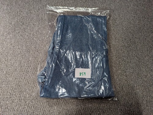Pantaloni jeans WAMPUM retrò uomo blu chiaro vestibilità dritta in denim - EU 42 W34 L32 - Foto 17 di 17