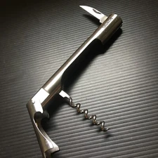 Blomus Cino Corkscrew Opener Folding Knife Stainless Multi-Tool Germany