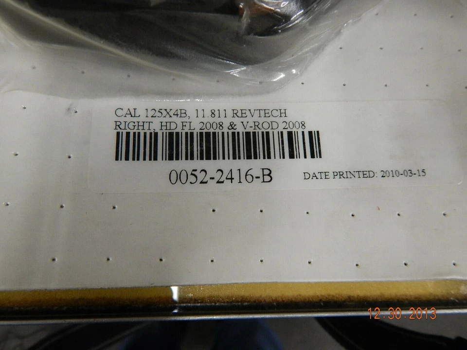 Revtech Right Brake caliper black 4 piston touring vrod harley custom 00^ Brembo - Image 2 of 2