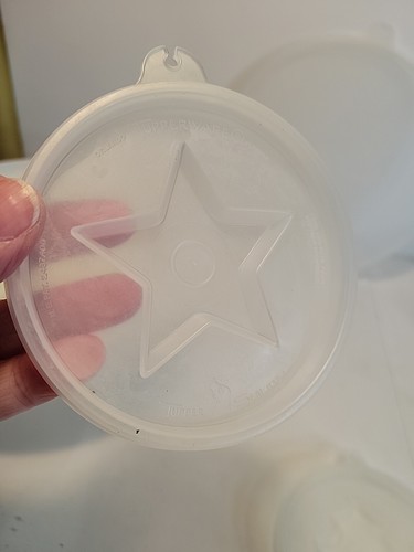 Tupperware Jel-N-Serve #616-2 Jello Mold USA Heart Star Tulip Tree - Imagen 6 de 8